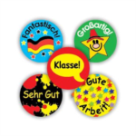 German Mini Variety stickers